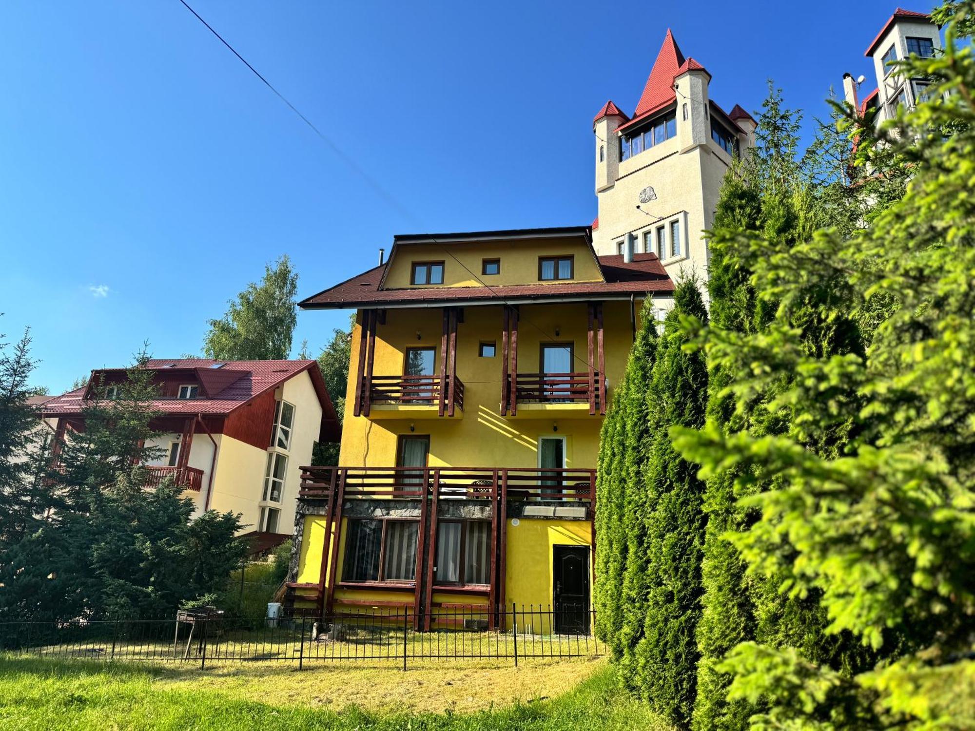 Отель Sunray-Vilagalbena Пояна-Брашов Экстерьер фото