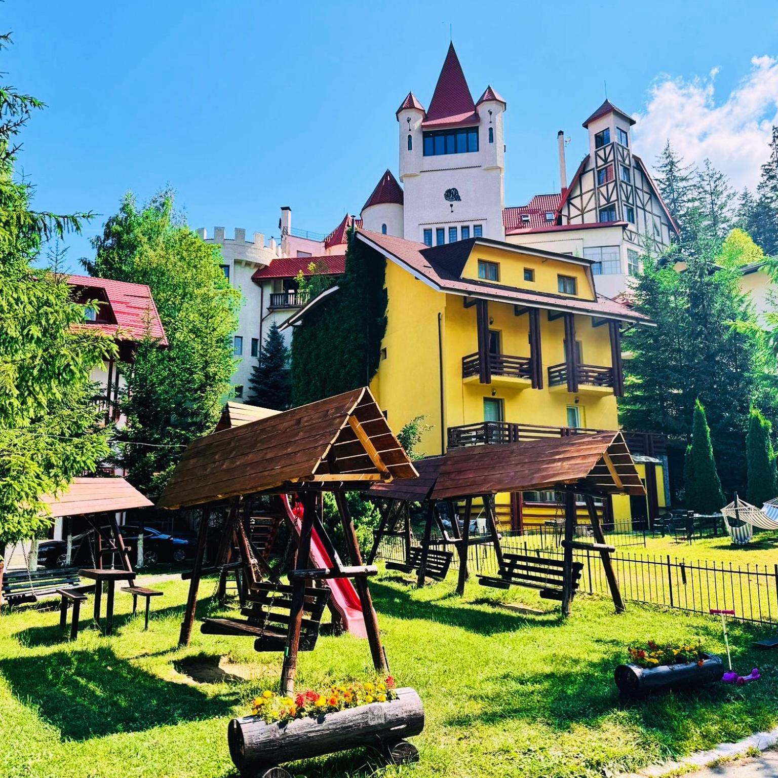 Отель Sunray-Vilagalbena Пояна-Брашов Экстерьер фото